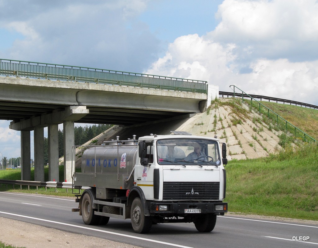 Могилёвская область, № АА 4931-6 — МАЗ-5337 (общая модель)