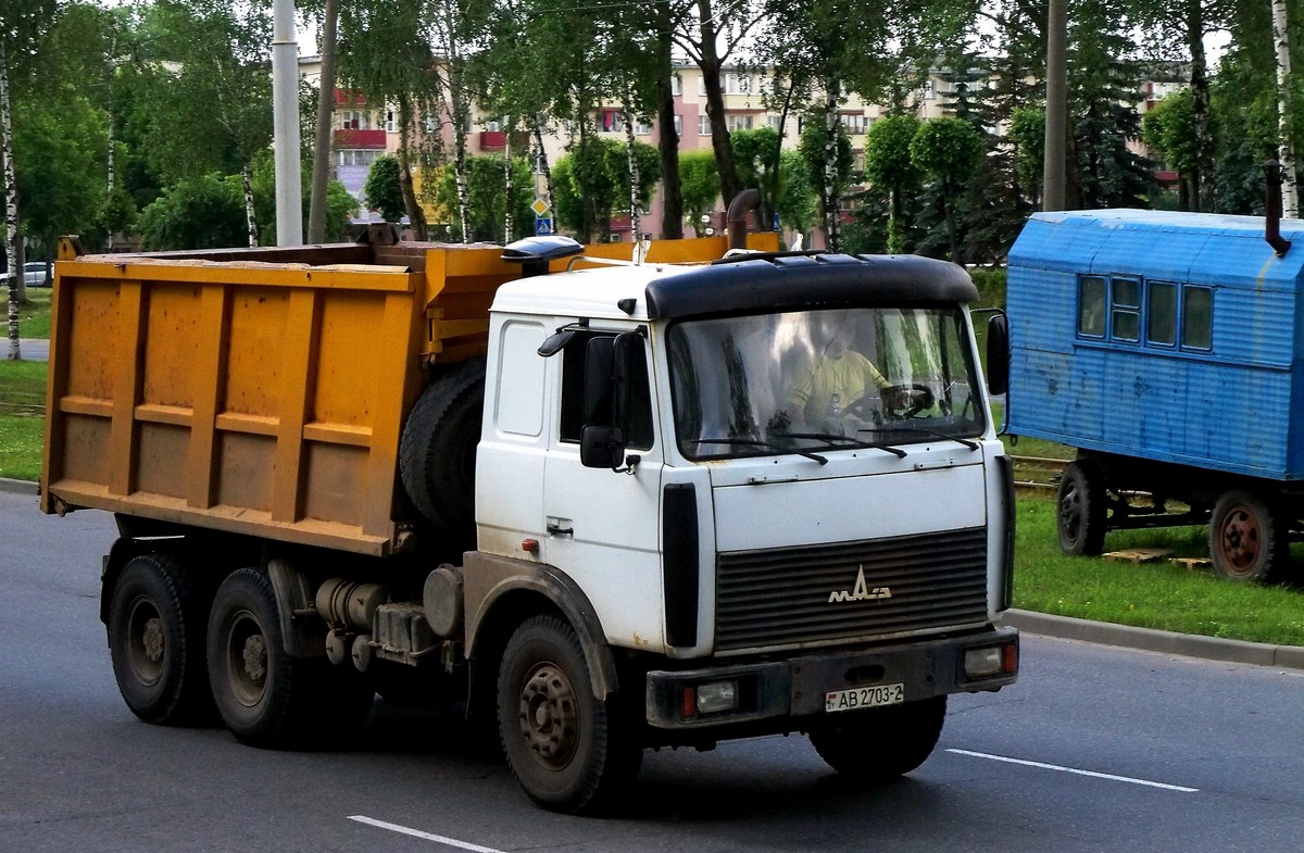 Витебская область, № АВ 2703-2 — МАЗ-5516 (общая модель)