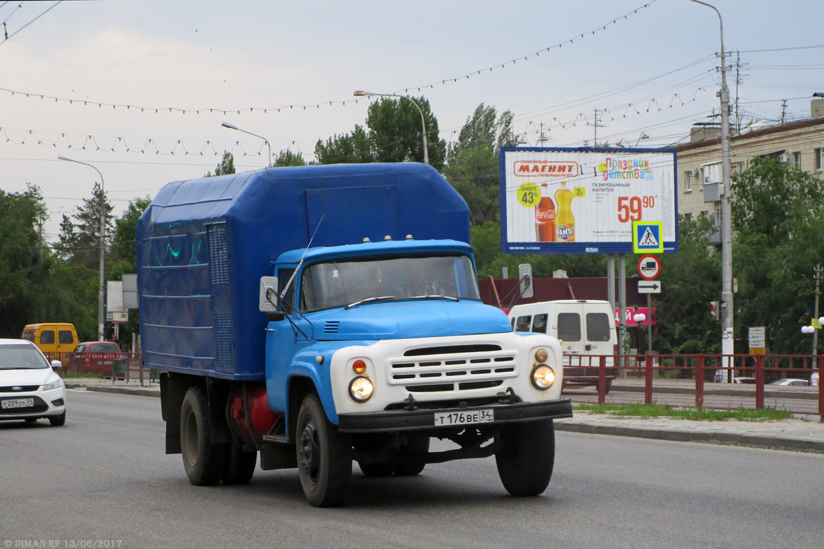 Волгоградская область, № Т 176 ВЕ 34 — ЗИЛ-431412