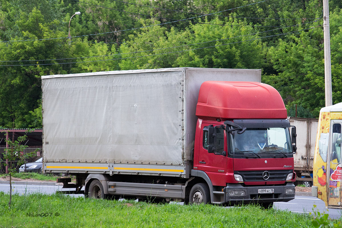 Удмуртия, № Х 899 АС 18 — Mercedes-Benz Atego 1222