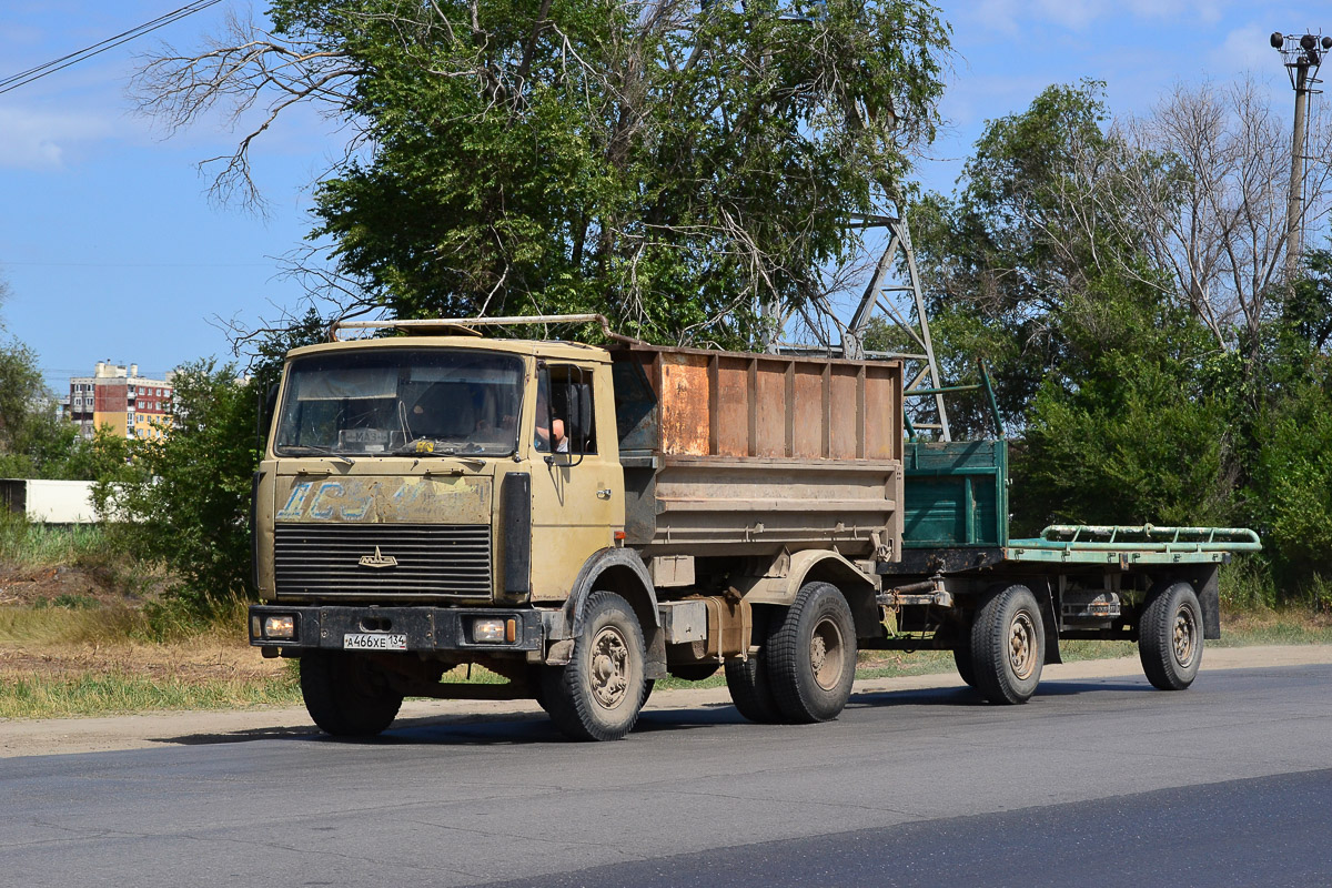 Волгоградская область, № А 466 ХЕ 134 — МАЗ-5551 [555100]