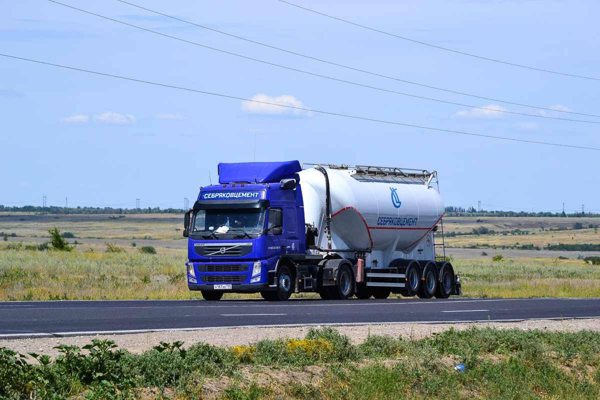 Волгоградская область, № А 187 ХК 134 — Volvo ('2010) FM.400