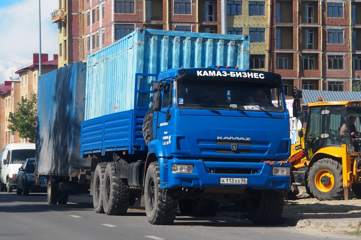 Ханты-Мансийский автоном.округ, № А 113 ХХ 86 — КамАЗ-43118 [X8V]