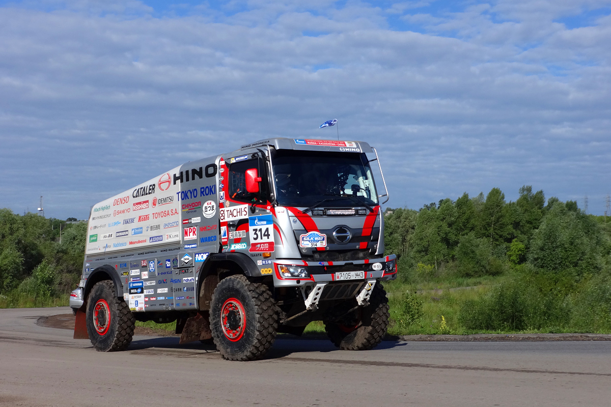 Монголия, № 7105 УНЗ — Hino 500; Ралли Шёлковый Путь (Башкортостан)