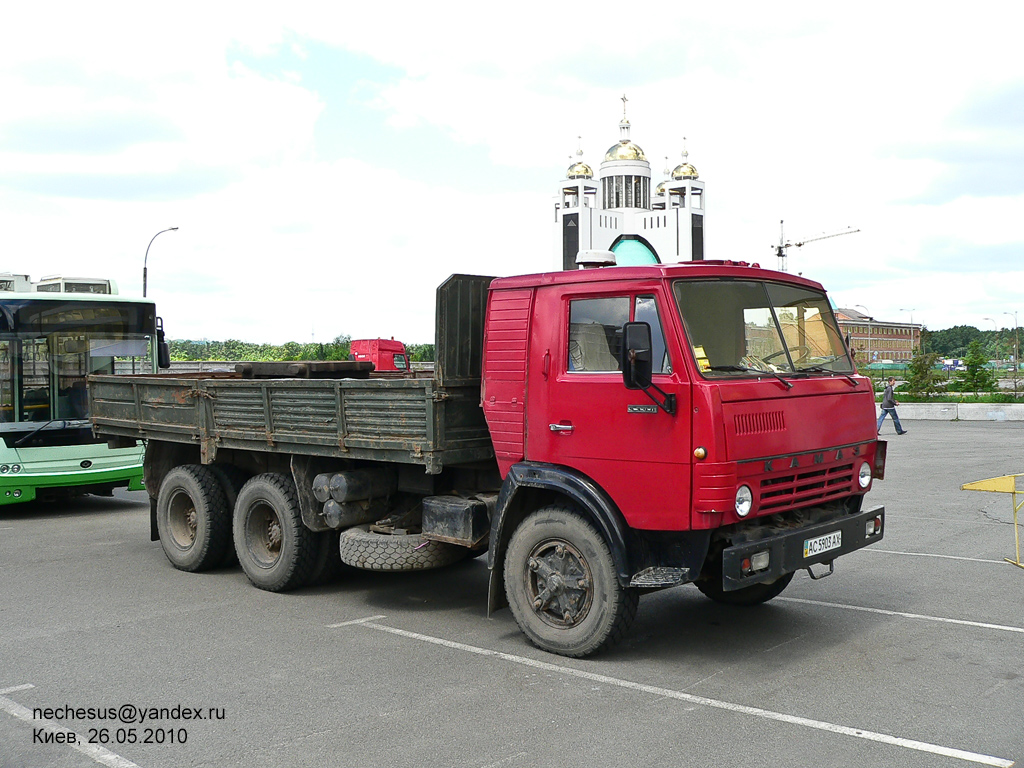 Волынская область, № AC 5903 АХ — КамАЗ-5320