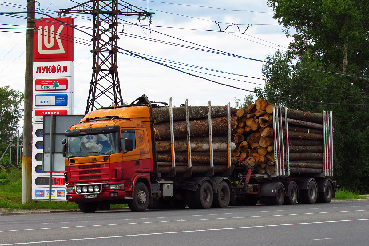 Ивановская область, № А 353 АО 37 — Scania ('1996, общая модель)