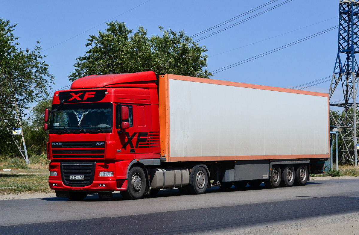 Санкт-Петербург, № О 530 УН 178 — DAF XF105 FT