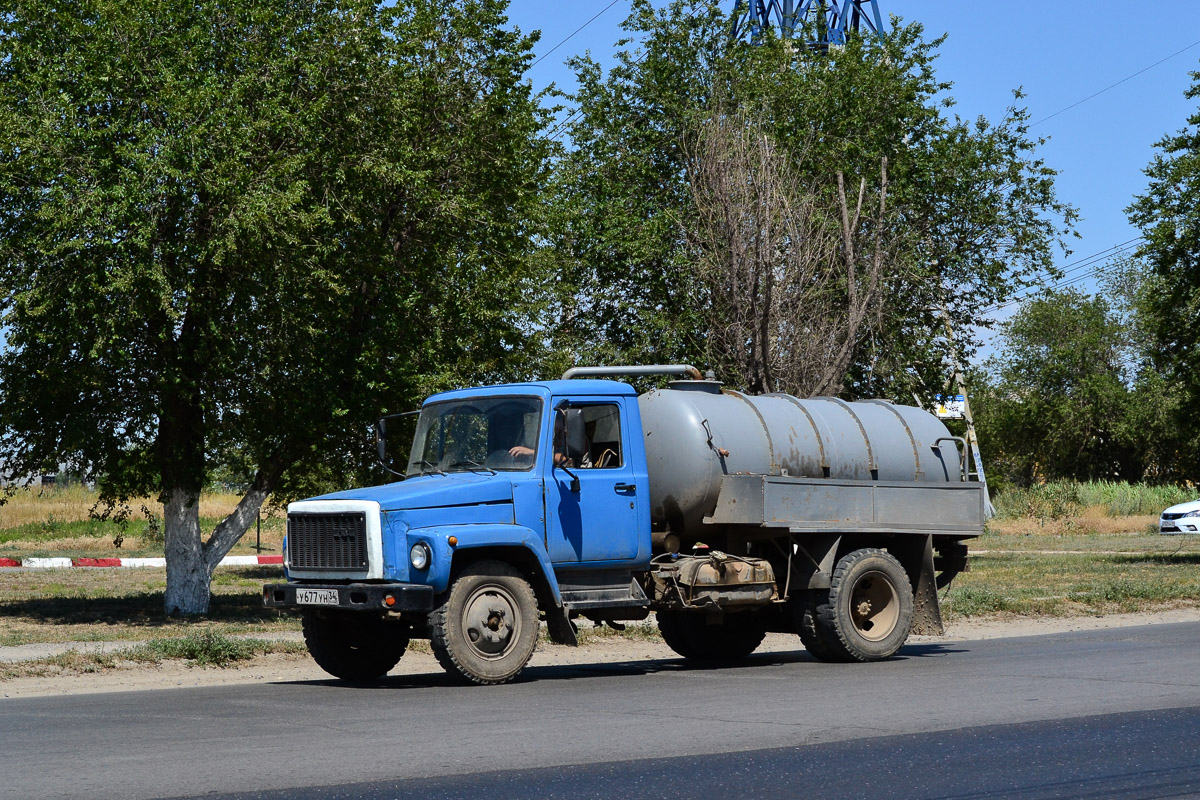 Волгоградская область, № У 677 УН 34 — ГАЗ-3307