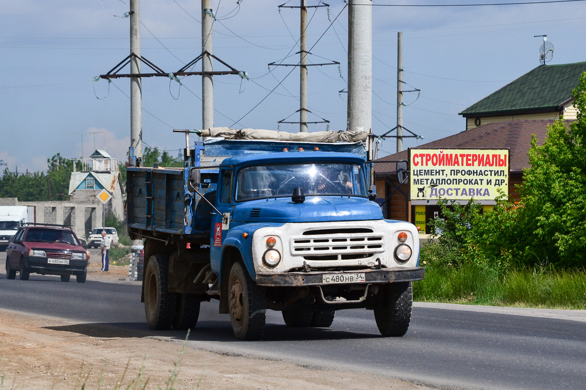 Волгоградская область, № С 480 НВ 34 — ЗИЛ-495710