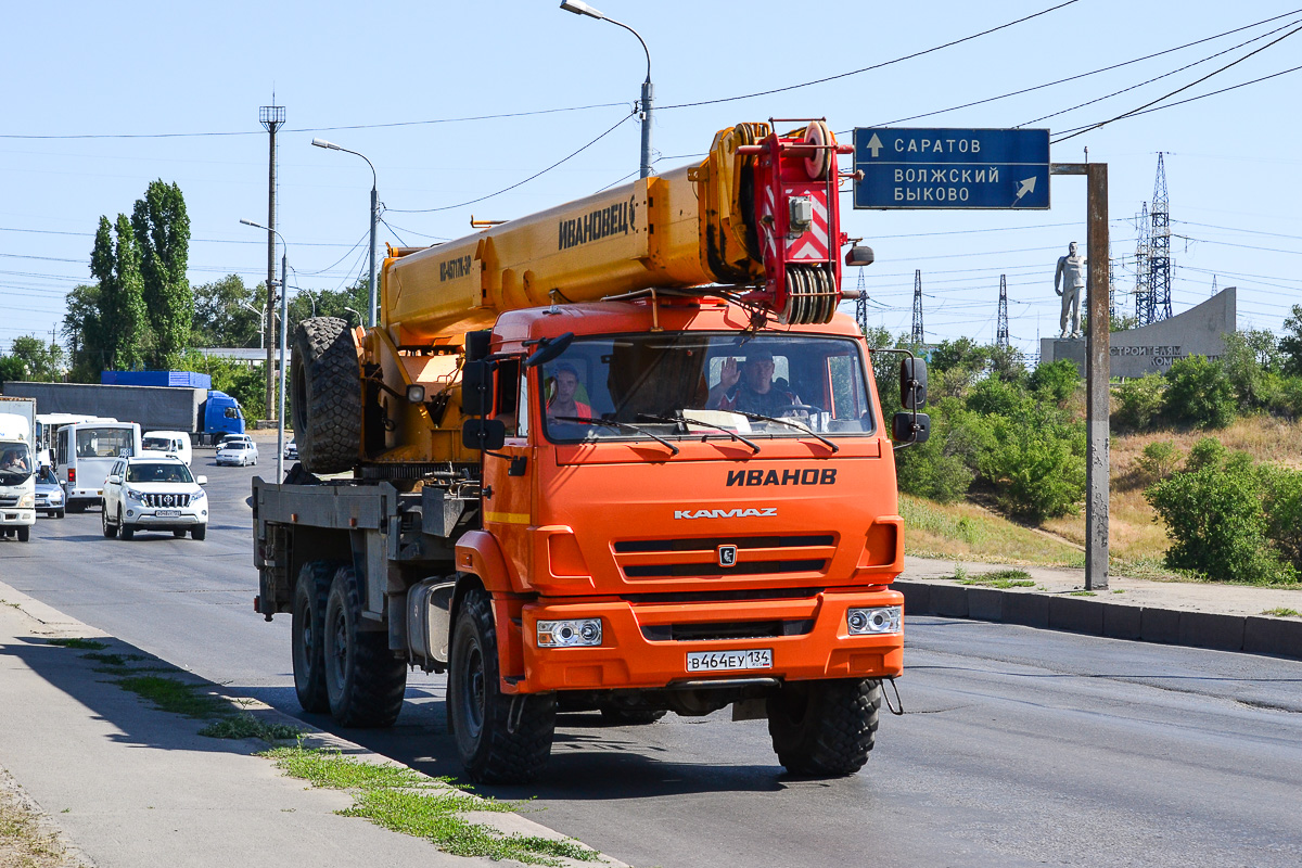 Волгоградская область, № В 464 ЕУ 134 — КамАЗ-43118-46