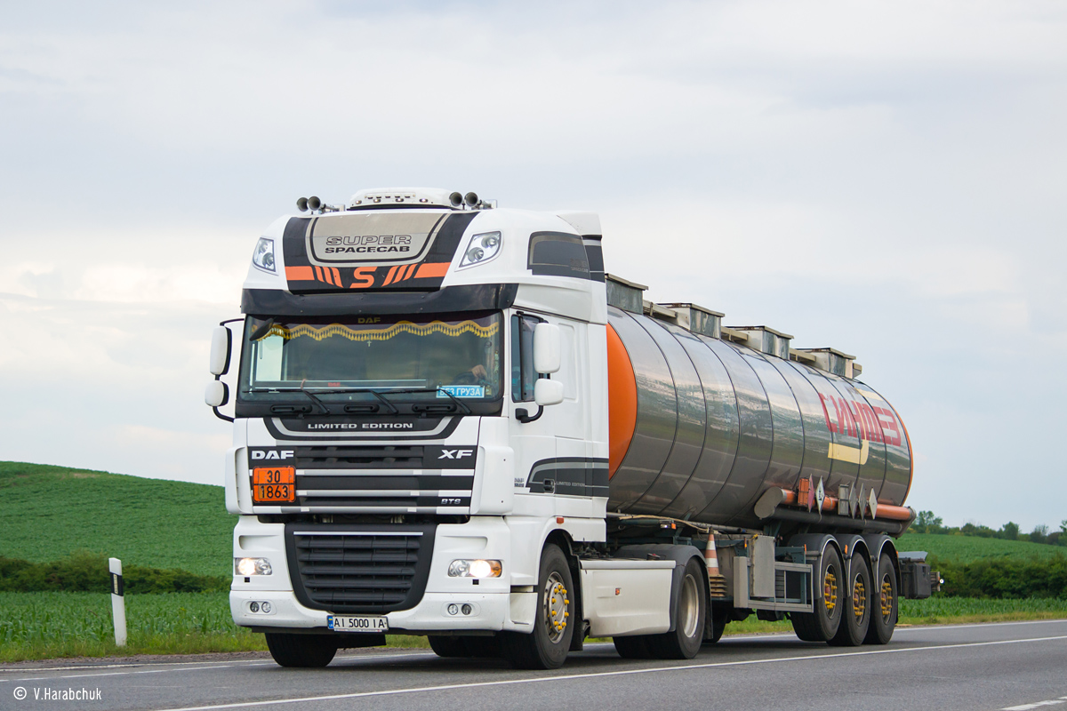 Киевская область, № АІ 5000 ІА — DAF XF105 FT