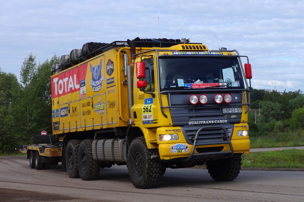 Венгрия, № SP 03-90 — DAF CF85 FAT; Ралли Шёлковый Путь (Башкортостан)