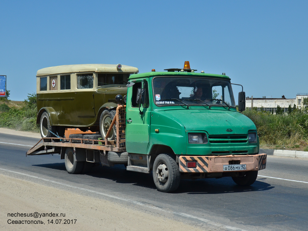 Севастополь, № А 086 МХ 92 — ЗИЛ-5301БО "Бычок"