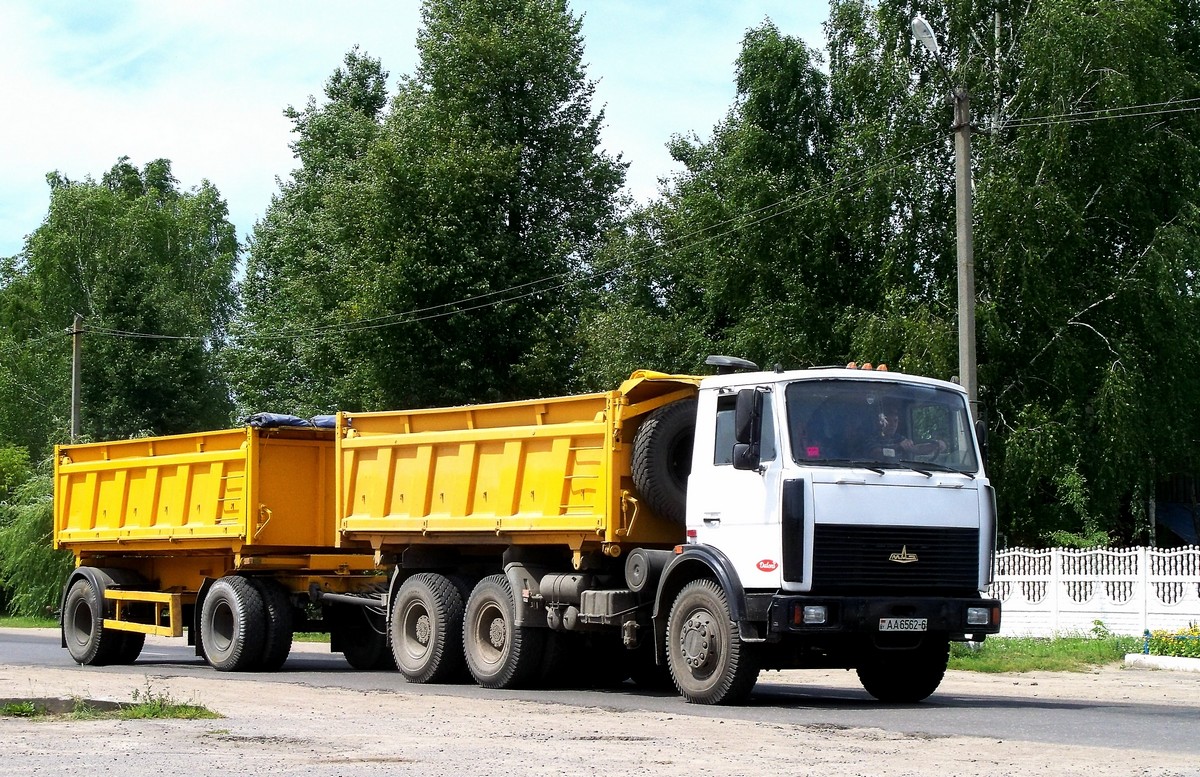 Могилёвская область, № АА 6562-6 — МАЗ-5516 (общая модель)