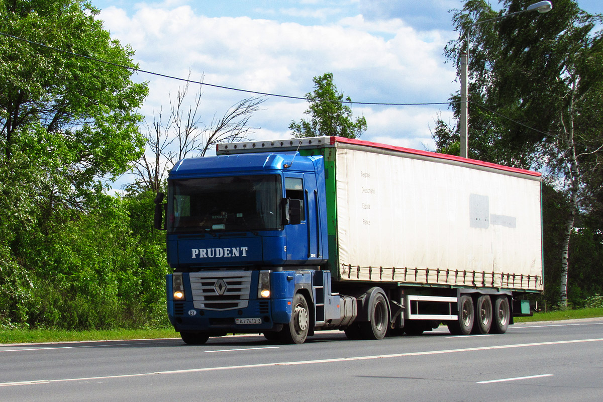 Гомельская область, № АІ 7413-3 — Renault Magnum E-Tech ('2001)