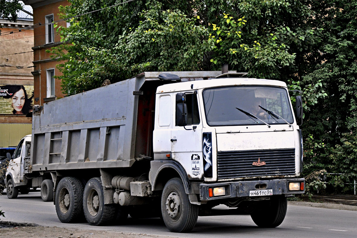 Новосибирская область, № Н 461 ТС 54 — МАЗ-5516 (общая модель)