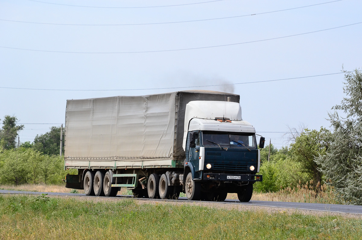 Волгоградская область, № А 702 НР 34 — КамАЗ-5410