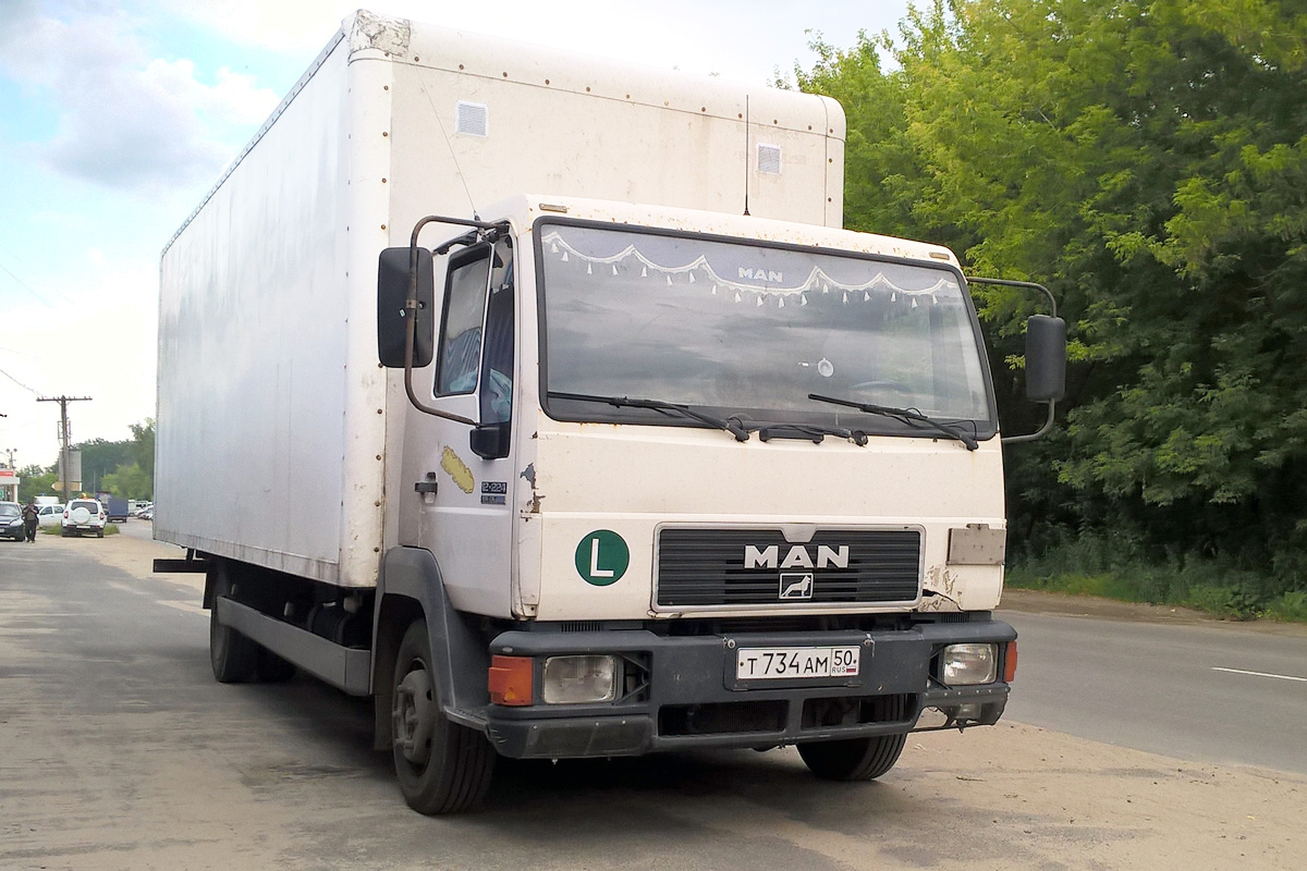 Московская область, № Т 734 АМ 50 — MAN L2000 (общая модель)