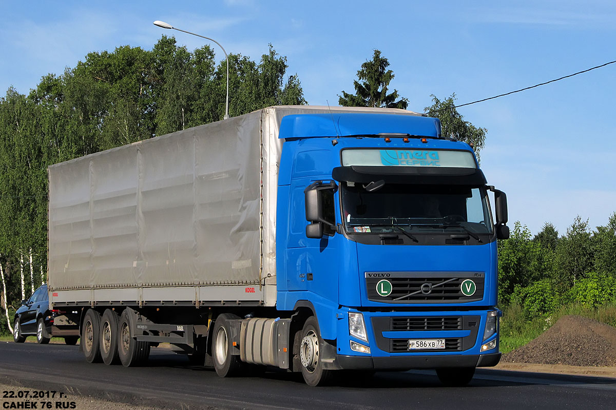 Москва, № Р 586 ХВ 77 — Volvo ('2008) FH.460