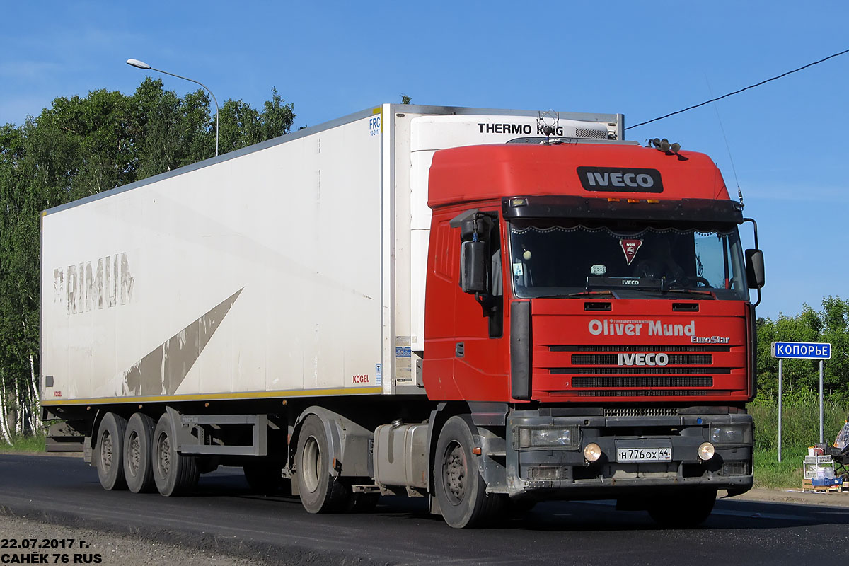 Костромская область, № Н 776 ОХ 44 — IVECO EuroStar