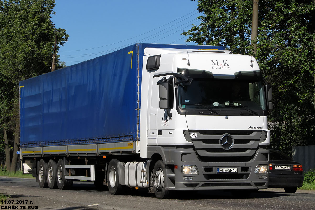 Польша, № ELE 5M48 — Mercedes-Benz Actros ('2009) 1844