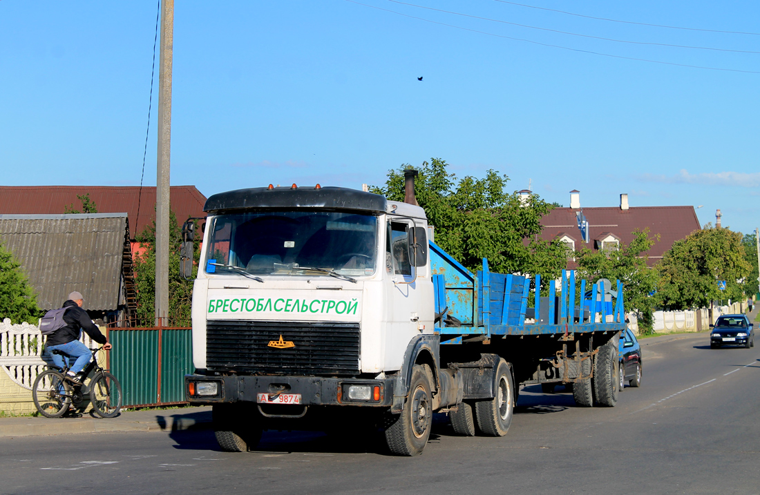 Брестская область, № АЕ 9874 — МАЗ-5432 (общая модель)