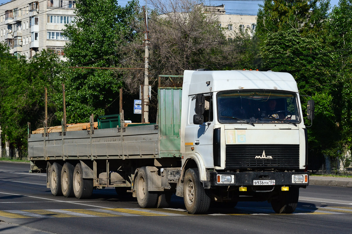 Волгоградская область, № В 936 УН 134 — МАЗ-543203