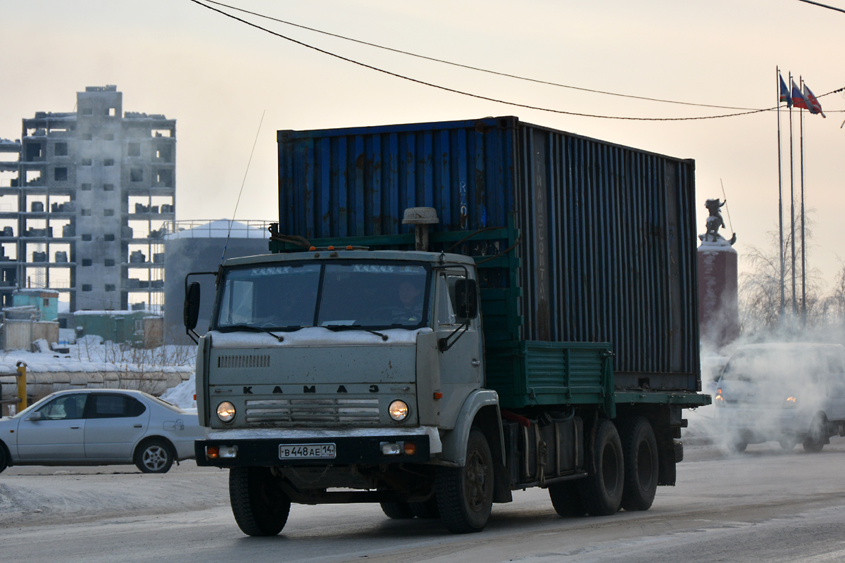 Саха (Якутия), № В 448 АЕ 14 — КамАЗ-53212