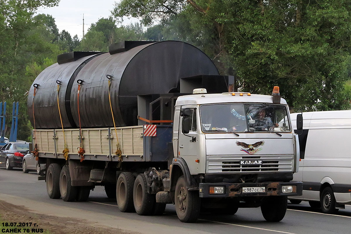 Ярославская область, № С 987 СС 76 — КамАЗ-5410