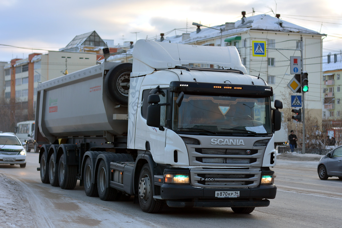 Саха (Якутия), № В 870 КР 14 — Scania ('2011) P400