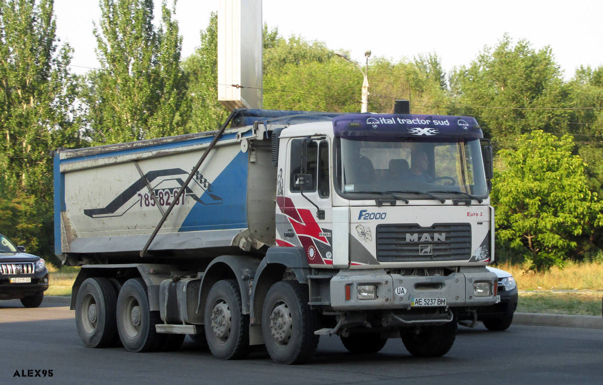 Днепропетровская область, № АЕ 5237 ВМ — MAN F2000 (общая модель)