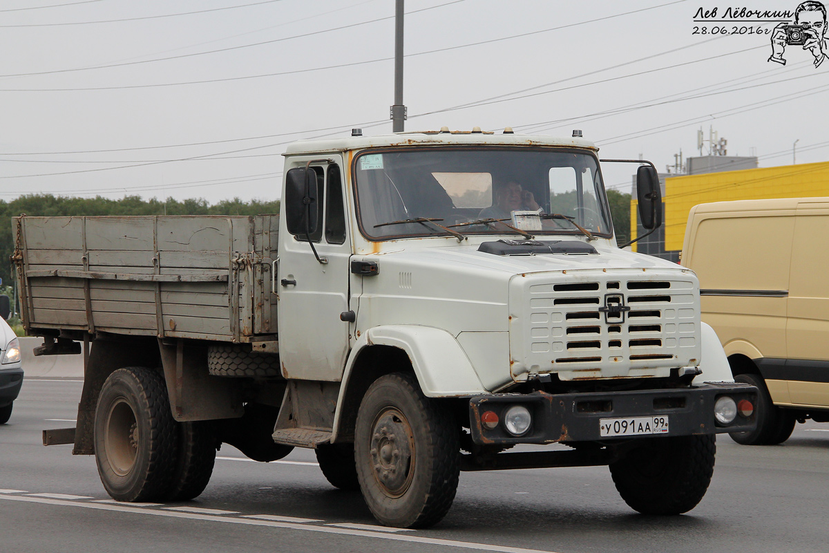 Москва, № У 091 АА 99 — ЗИЛ-433360