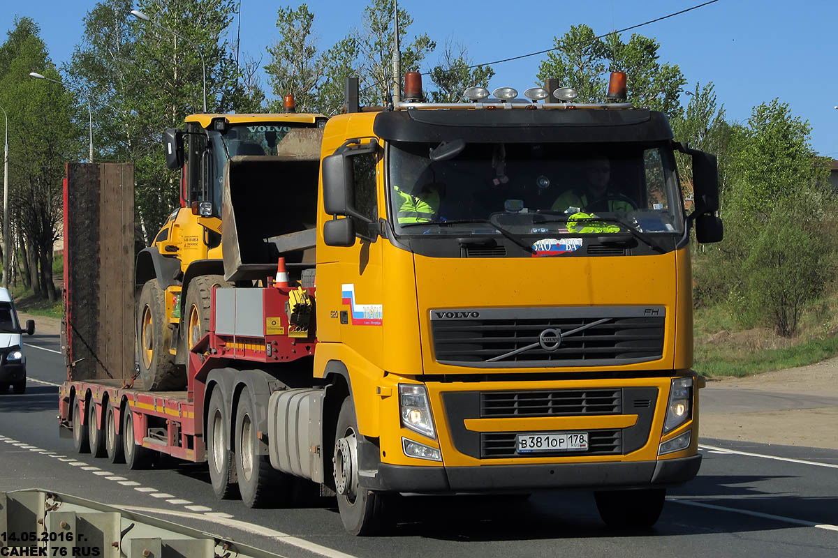 Санкт-Петербург, № В 381 ОР 178 — Volvo ('2008) FH.520 [X9P]