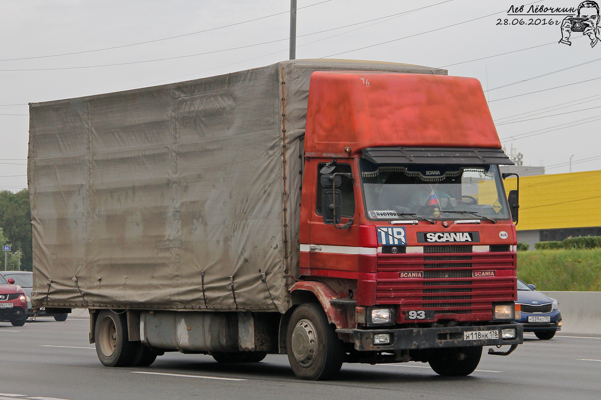 Санкт-Петербург, № Н 118 НК 178 — Scania (II) R93M