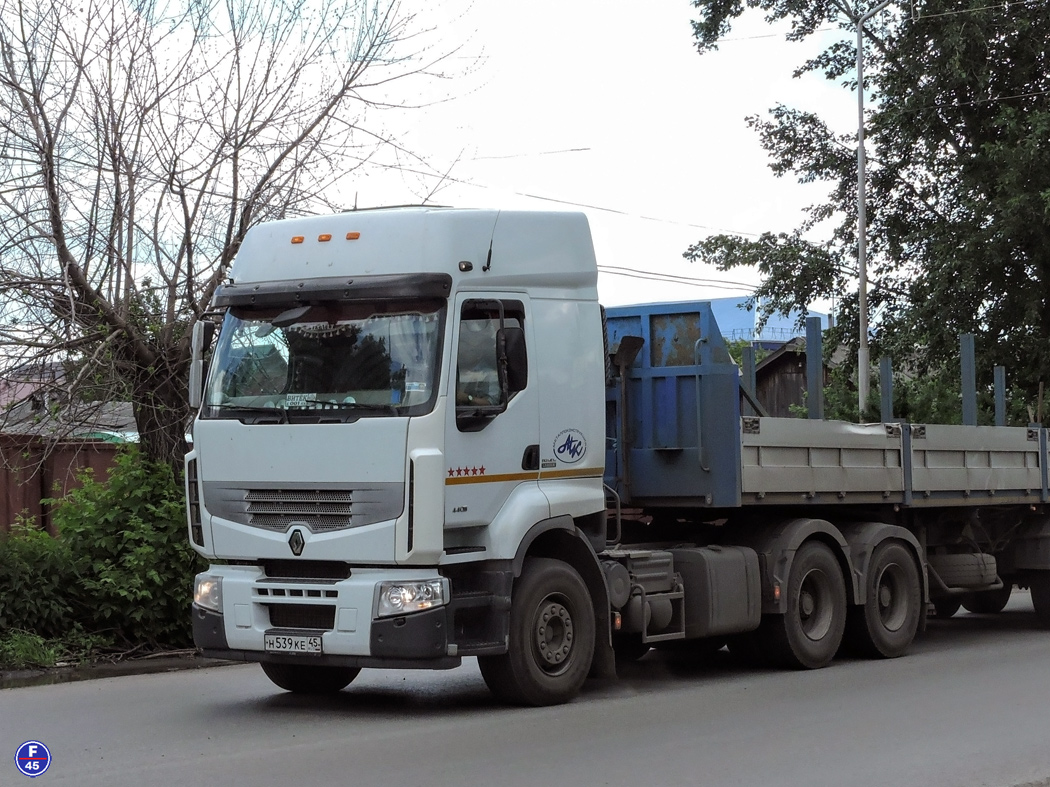 Курганская область, № Н 539 КЕ 45 — Renault Premium Lander [X9P]