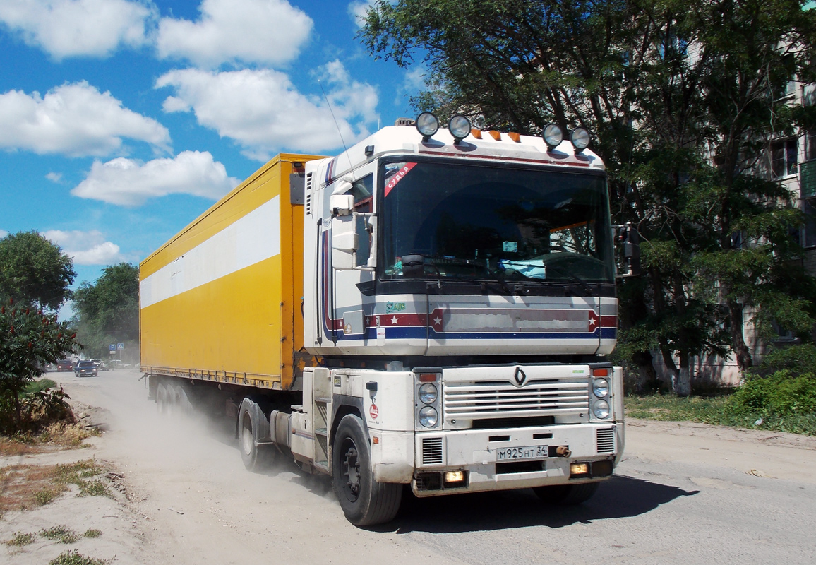 Волгоградская область, № М 925 НТ 34 — Renault Magnum Integral ('1997)