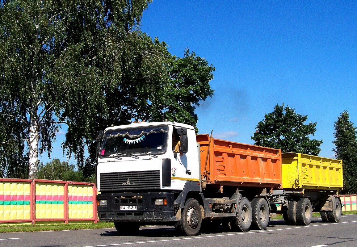 Гомельская область, № АІ 9348-3 — МАЗ-6501 (общая модель)