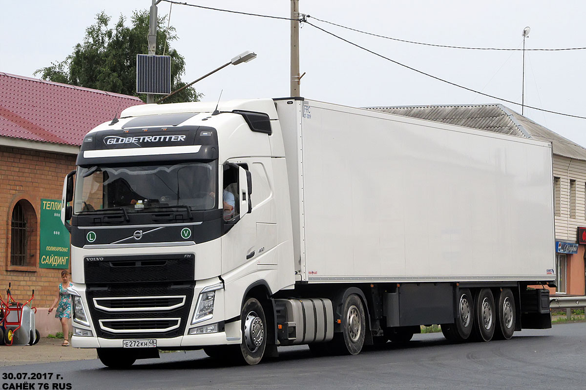 Липецкая область, № Е 272 КН 48 — Volvo ('2012) FH.460 [X9P]