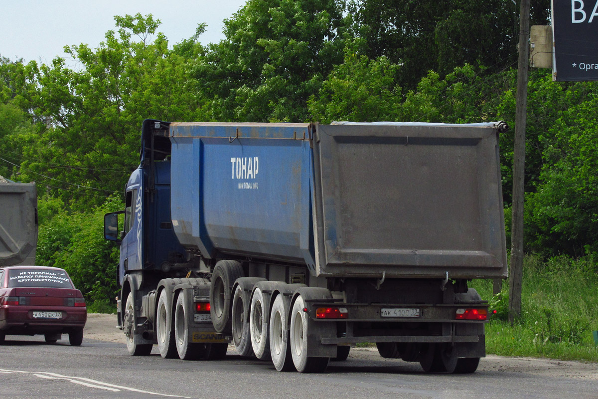 Владимирская область, № Р 334 НН 33 — Scania ('2004) P380