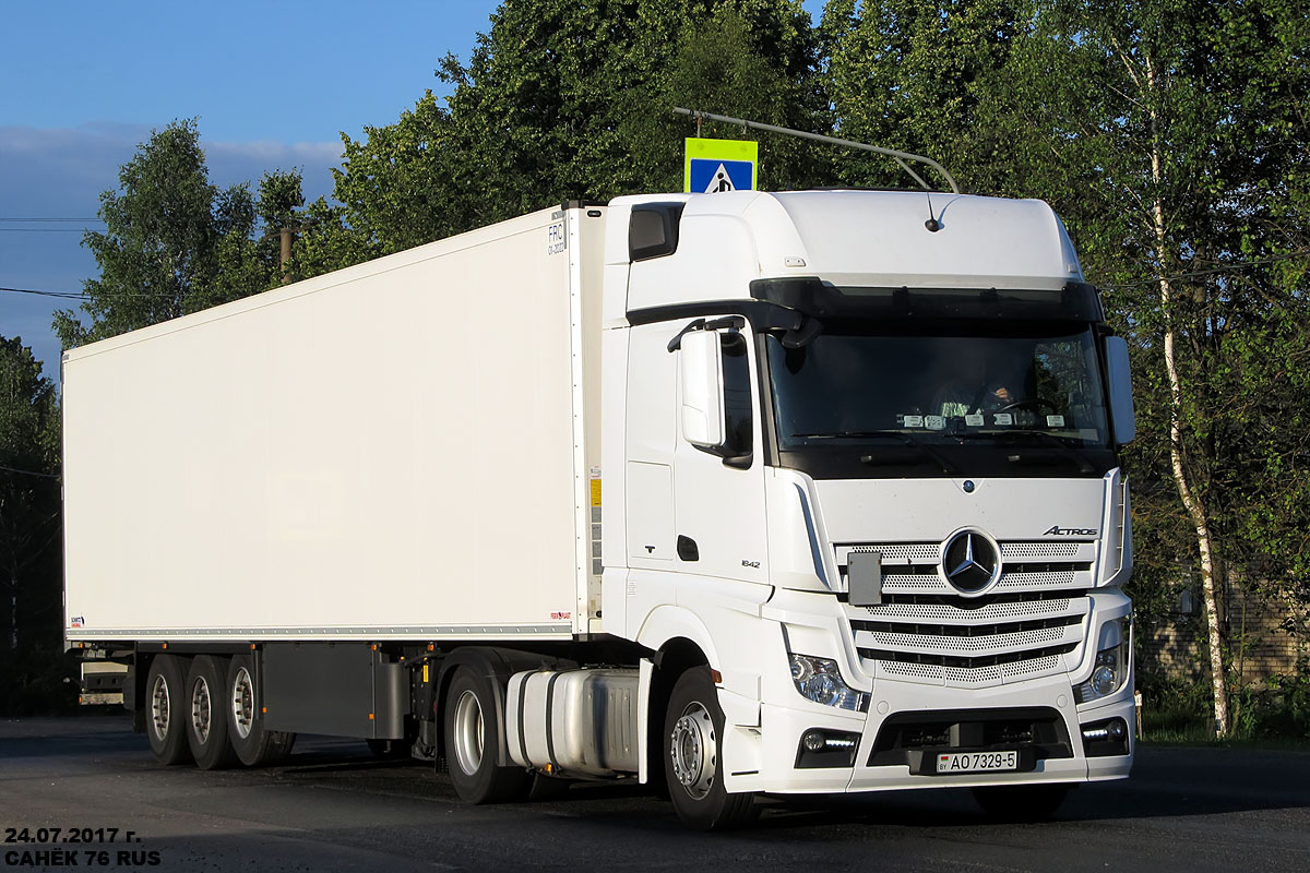 Минская область, № АО 7329-5 — Mercedes-Benz Actros ('2011) 1842