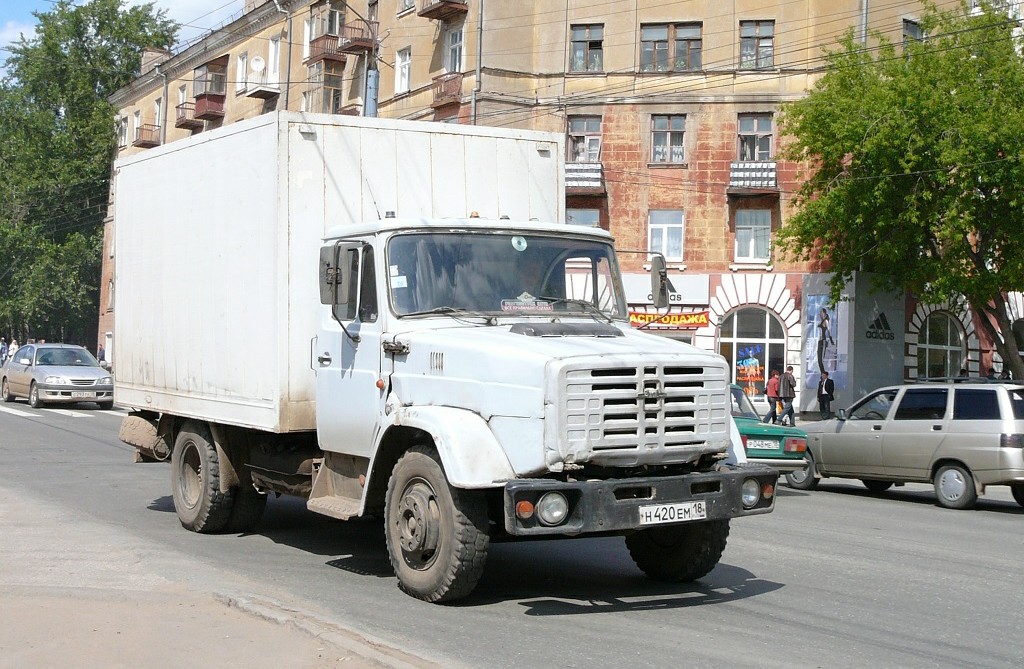 Удмуртия, № Н 420 ЕМ 18 — ЗИЛ-433362