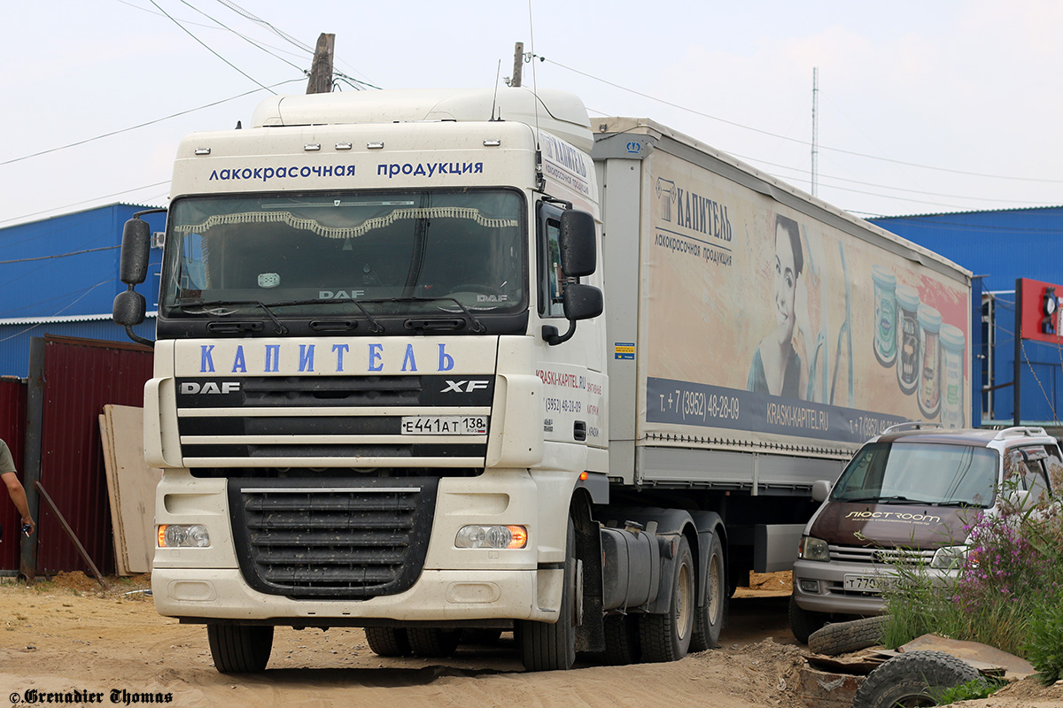 Иркутская область, № Е 441 АТ 138 — DAF XF105 FTT