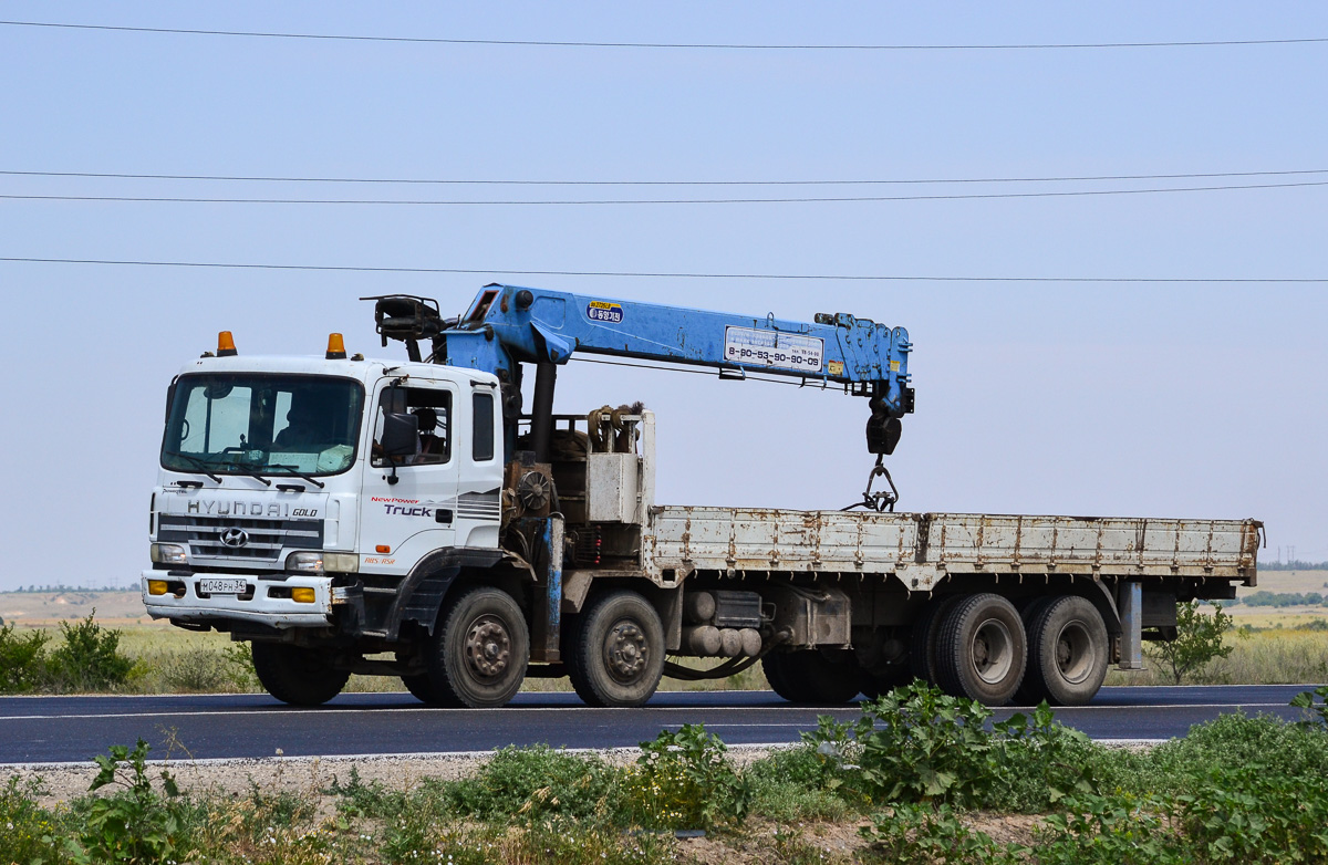 Волгоградская область, № М 048 РН 34 — Hyundai Power Truck (общая модель)