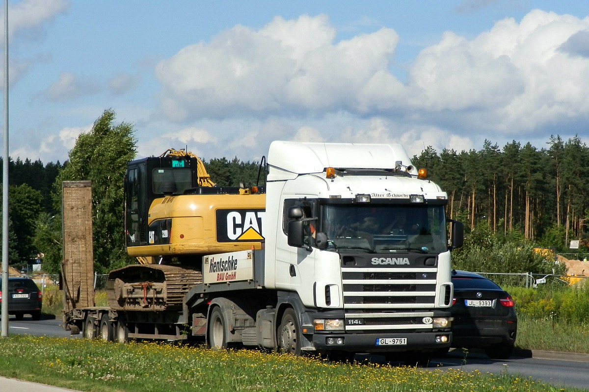 Латвия, № GL-9751 — Scania ('1996) R114L