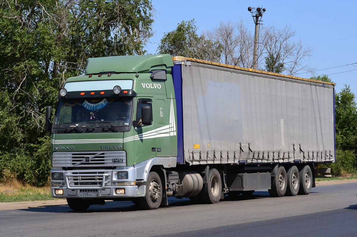 Ульяновская область, № О 595 ОО 73 — Volvo ('1993) FH12.460