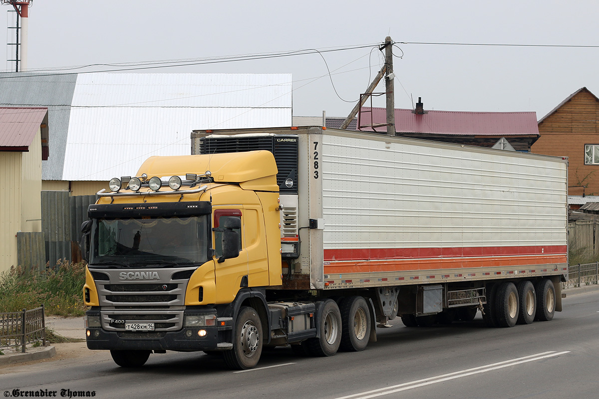 Саха (Якутия), № Т 428 КМ 14 — Scania ('2011) P400