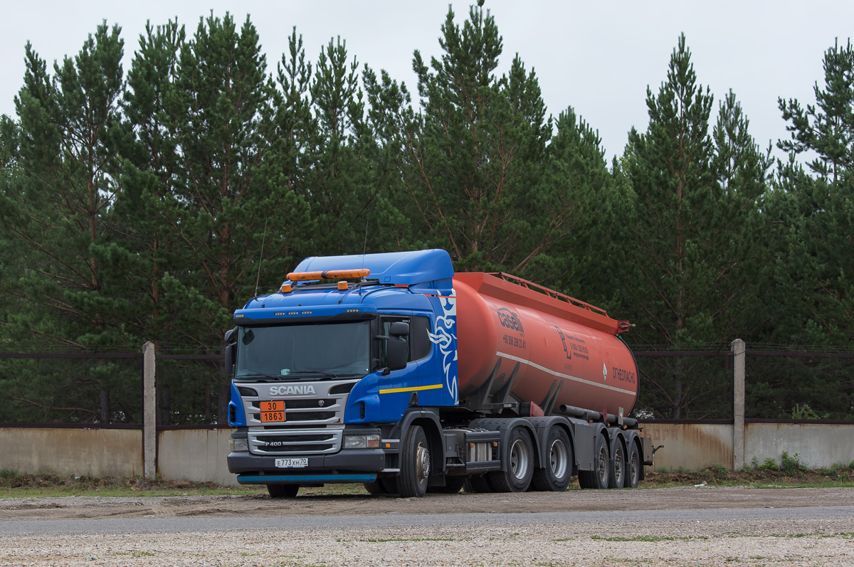 Томская область, № Е 773 ХН 70 — Scania ('2011) P400