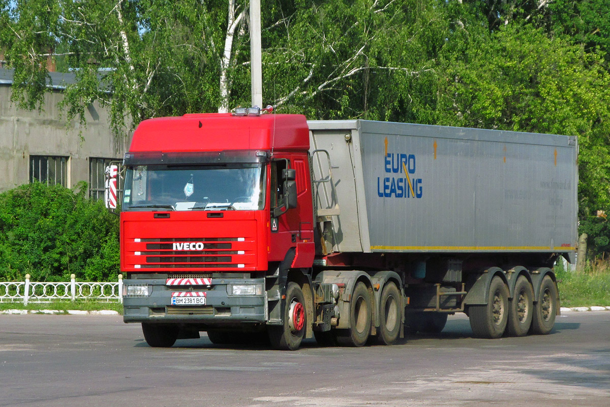 Сумская область, № ВМ 2381 ВС — IVECO EuroStar