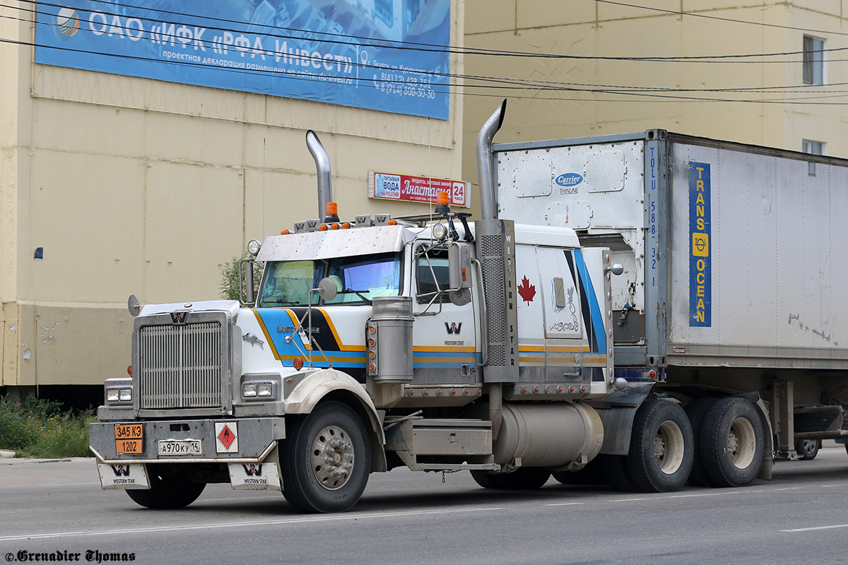 Саха (Якутия), № А 970 КУ 14 — Western Star 4900