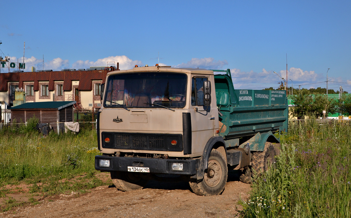 Калужская область, № В 134 ОС 40 — МАЗ-5551 [555100]